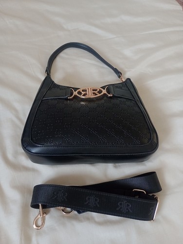River island black monogram - black,