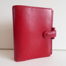 FILOFAX POCKET FINSBURY RED