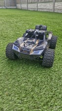 DEERC 1:14 All Terrain Fast RC Car, 40KPH High Speed RC Truck with LED Headlight