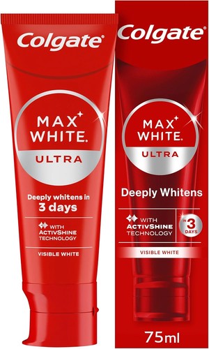 Colgate max white ultra - ultra, active