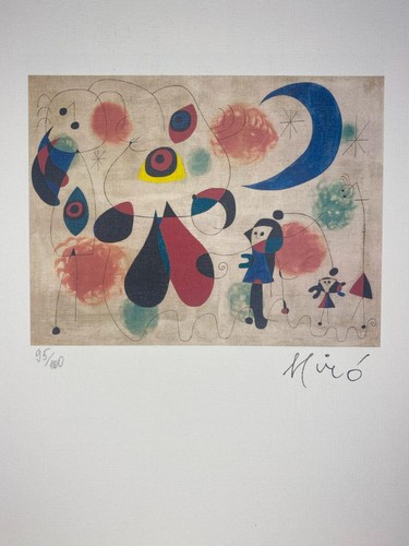 Joan miro original - joan,