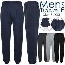 Mens Tracksuit Bottoms Fleece