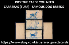 CARRERAS (TURF) - FAMOUS DOG BREEDS - PICK THE CARDS YOU NEED