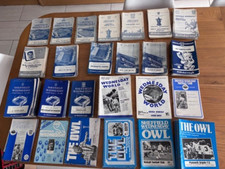 SHEFFIELD WEDNESDAY HOME PROGRAMMES 1953 - 1997