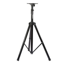 Black 35mm Heavy Duty Lightweight Adjustable Aluminium Tripod PA Speaker Stand