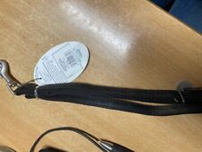 Mac Leather Synthetic Leather Padded Lead Black 3/8"x48"