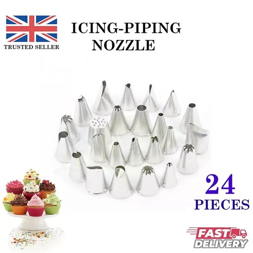 Icing piping 24pcs nozzle - 24pcs, tool