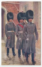 WW1 Scots Guards Officer's Visiting Patrol HARRY PAYNE PC