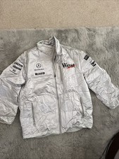 Official 1999 West McLaren Mercedes Hugo Boss Team issue F1 Crew Bomber Jacket