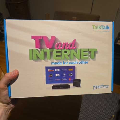 Talktalk and internet made - tv,