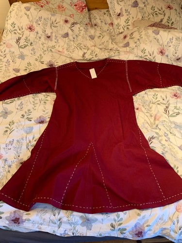 Tunic red medieval style - tunic,