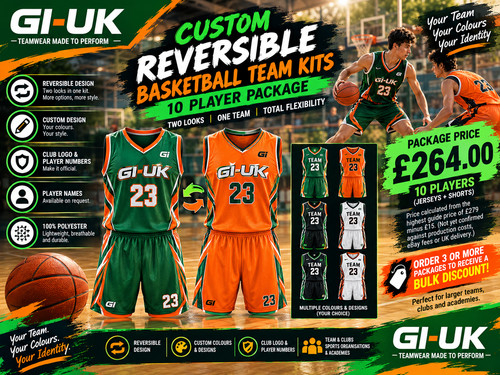 Custom reversible basketball - reversible,