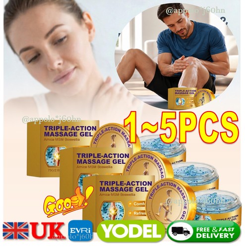 Soothing massage gel - hot, &