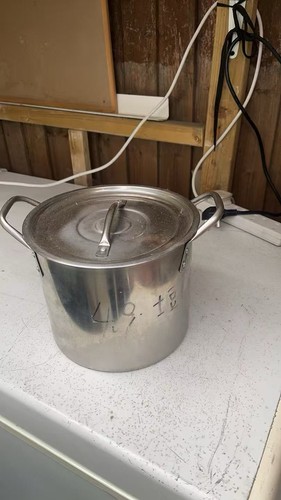 Stainless steel large - stainless, stock