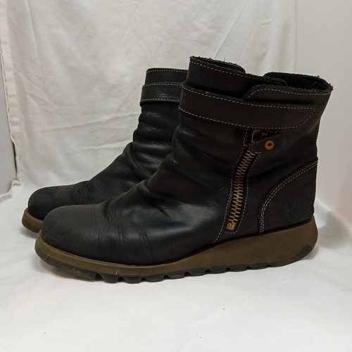 Fly london leather - ankle, boots