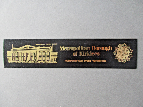 Leather bookmark kirklees - leather,