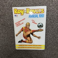 Roy of the Rovers Annual 1991, in very good condition, immediate dispatch  