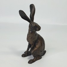 Vintage Solid Bronze Sitting