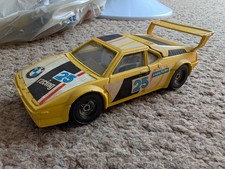 Corgi Bmw M1 Race Car. In Yellow All Original With Opening Engine Cover..