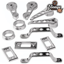 Classic Mini Interior Door Handle Set Alloy 10 Piece Austin Rover Morris Mini