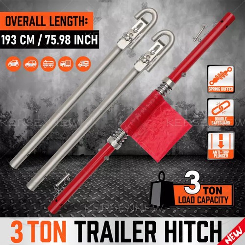 Ton recovery tow pole - tow, heavy