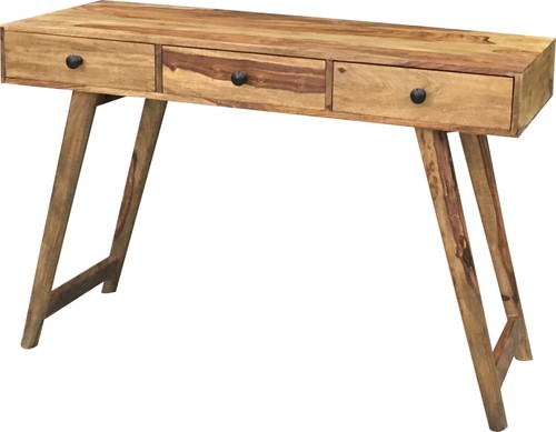 Oker sheesham console table - sheesham, 3
