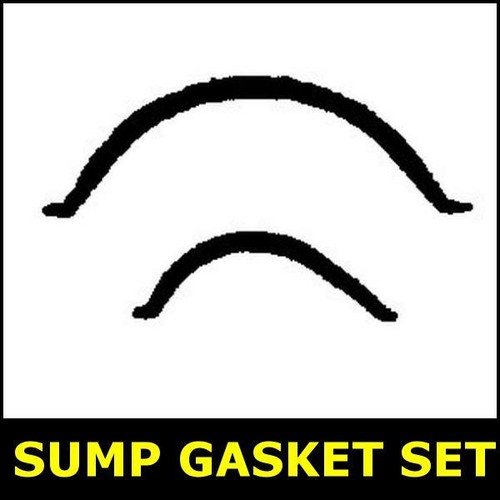 Sump gasket set fits nissan - gasket,