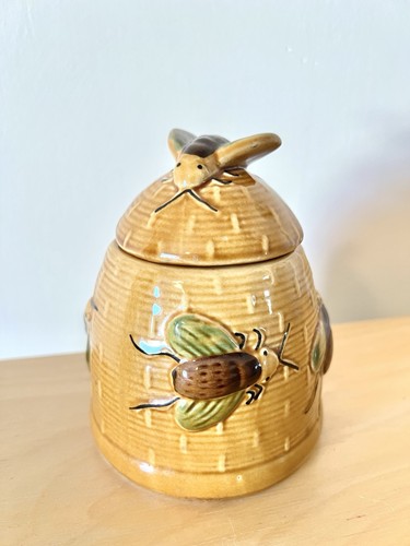 Vintage ceramic beehive honey - vintage,