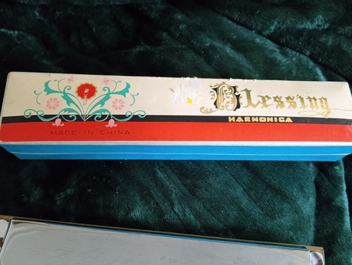 Vintage decorative harmonica - decorative,