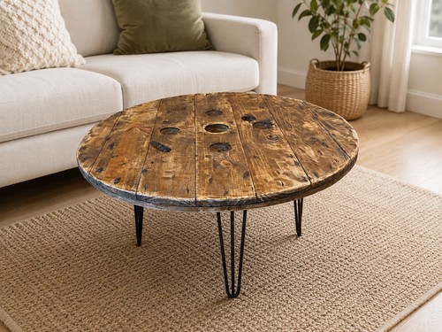 Industrial rustic wooden - industrial,