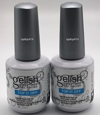Gelish top off nail - gelish, gel