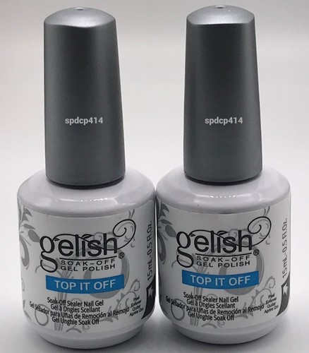 Gelish top off - gelish, gel