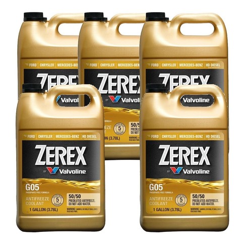 Zerex gallons coolant - gallons,