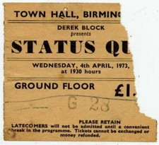 Status Quo Town Hall