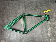 Vintage Retro ORANGE Aluminium O MTB Mountain Bike Frame Headset & Stem 1" 1/4'