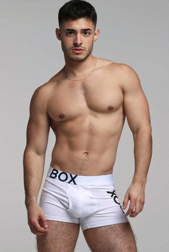 New men sexy white box - new,