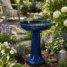 Ceramic Effect Bird Bath