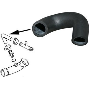 Ventilation hose fuel - , filler