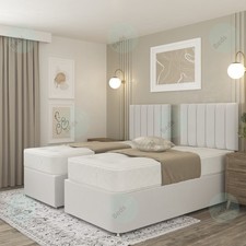 Zip and Link Divan PLUSH FABRIC Hotels, Landlords, Serviced Apartments