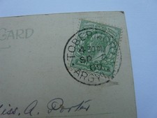 Tobermory Main Street. Tobermory Cancel 1909  (39)