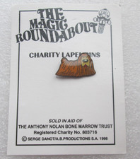 Childrens TV Magic Roundabout  "Dougal" Anthony Nolan Charity Pin Badge