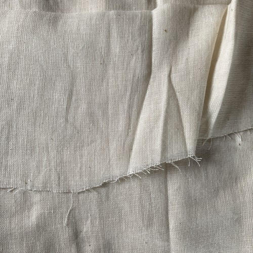 Metre cream cotton voile - cotton,