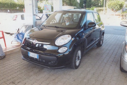Blue fiat 500l - 500l, multijet
