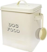 Metal Dog Food Storage
