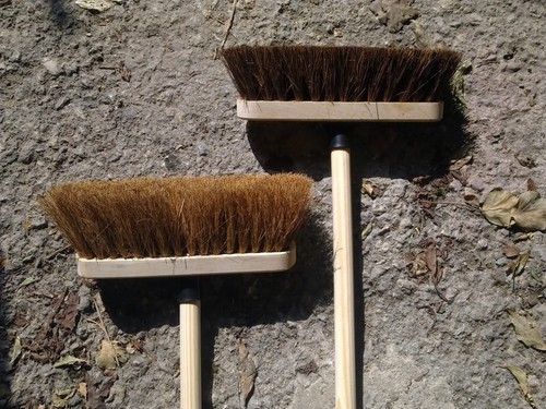 Sweeping brush handle - brush,