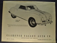1951 Austin Brochure Folder