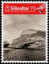 WWII RAF Consolidated PBY CATALINA Flying Boat Seaplane Aircraft Stamp (2018)