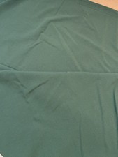 2 Metres Plain Elm Green Viscose Dress Fabric
