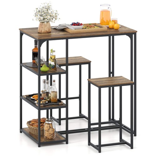Piece bar table set person - bar,