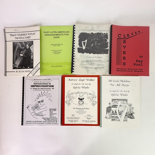 Lot harp books sylvia - lot,